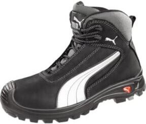 Sicherheitsstiefel Cascades Mid von ISM aus Leder in Schwarz/Weiß, Größe 44, Schutzklasse S3 nach EN ISO 20345 - Bild 1