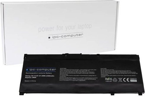 HP Notebook-Akku SR04-H Ersatzakku in Schwarz mit 4380 mAh und 15.4V - Bild 1