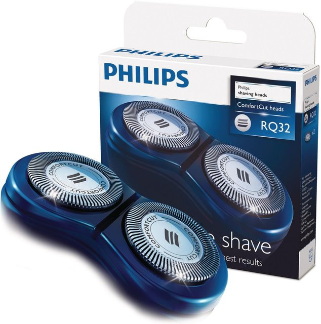 Philips Ersatzscherkopf RQ32/20 in Blau, 2er-Pack - Bild 1