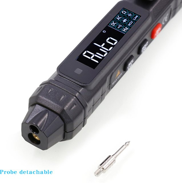 HYTAIS TS20B Intelligentes digitales Stiftmultimeter in Schwarz zur Messung von Kapazität, Widerstand und Dioden - Bild 1