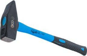 BGS Schlosserhammer 3857 mit Fiberglasstiel in Schwarz, 1500 g - Bild 1