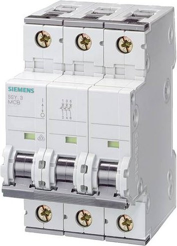 Siemens Leitungsschutzschalter 5SY83248BB08 12.5A 400V in Weiß - Bild 1