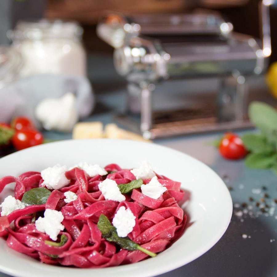 Fackelmann Nudelmaschine easyprepare aus Edelstahl in Silber für Spaghetti, Tagliatelle und Lasagne - Bild 3