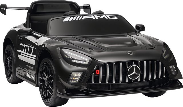 AIYAPLAY Mercedes-AMG Kinder Elektroauto, Schwarz, ab 3 Jahre - Bild 1