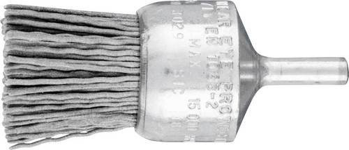 PFERD TOOLS Pinselbürste PBU ungezopft mit SiC-Filament, Durchmesser: 30 mm, Schaft-Durchmesser: 6 mm, Korn: 180, Farbe: Grau - Bild 1