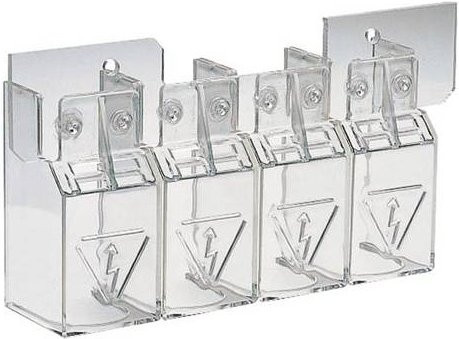 Hager HZC202 Abdeckung 4polig transparent - Bild 1