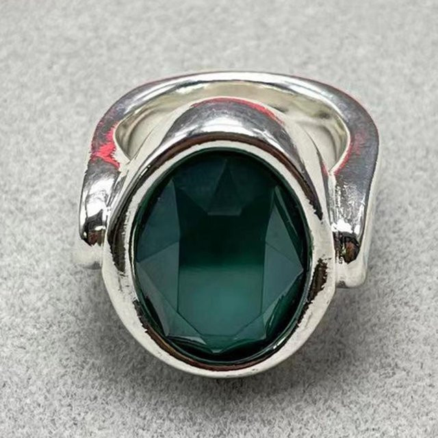 Dorapang Beautiful Jewelry Ring, Silber, Kristall, Zirkonia, Unisex, 58 mm - Bild 1