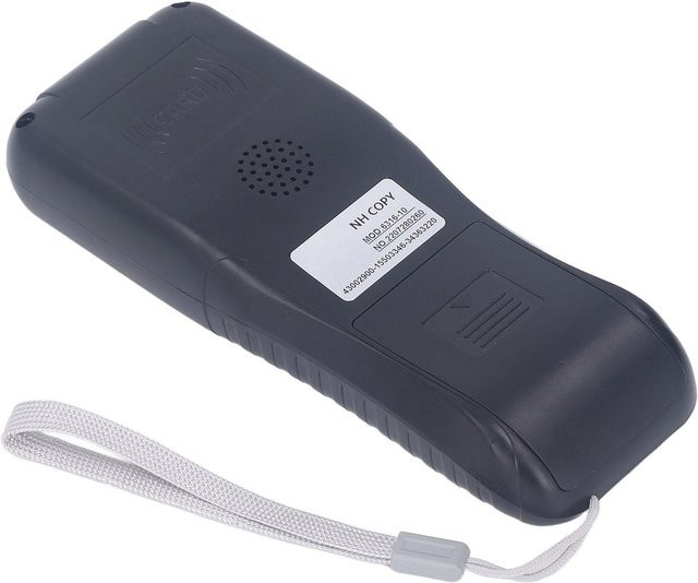 RFID-Leser-Kopierer Handheld NFC-Kartenleser-Schreiber Duplikator in Schwarz mit 10 UID-Karten, 10 Schlüsselanhängern und Typ-C-OTG-Adapter - Bild 1
