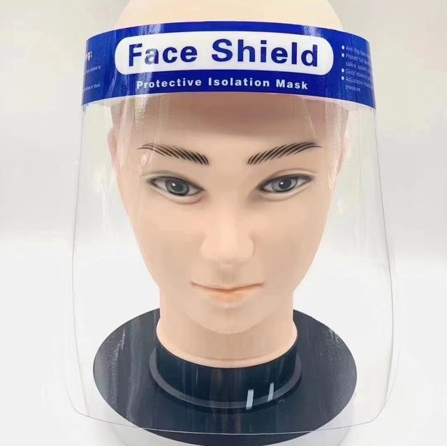 Glazzy HD-Gesichtsschutzmaske Set, 10 Stück, universelle Version mit Schwammschutz, Spritzschutz und Antibeschlag-Funktion - Bild 1