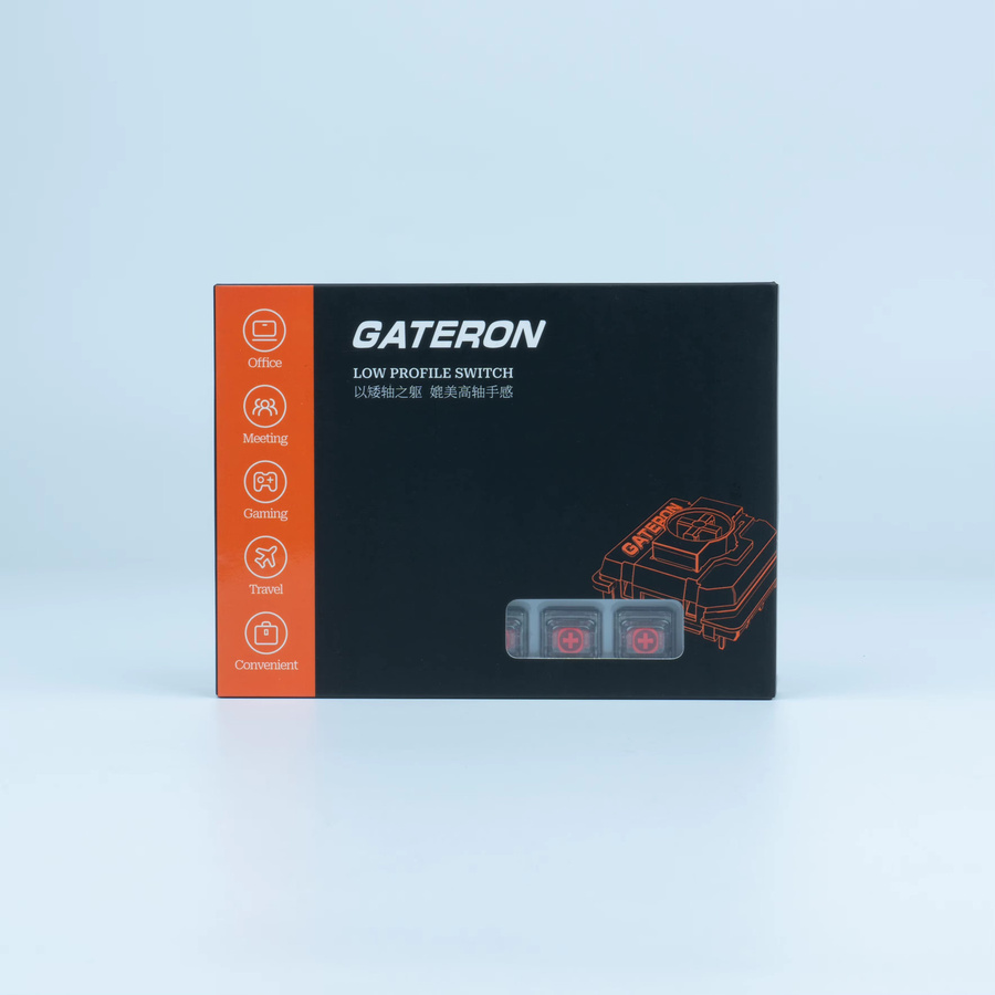 Gateron KS-33 Low Profile 2.0 Silent Series Tastaturschalter Brown 3-Pin RGB Hot-Swap für mechanische Gaming- und Büro-Tastaturen - Bild 2