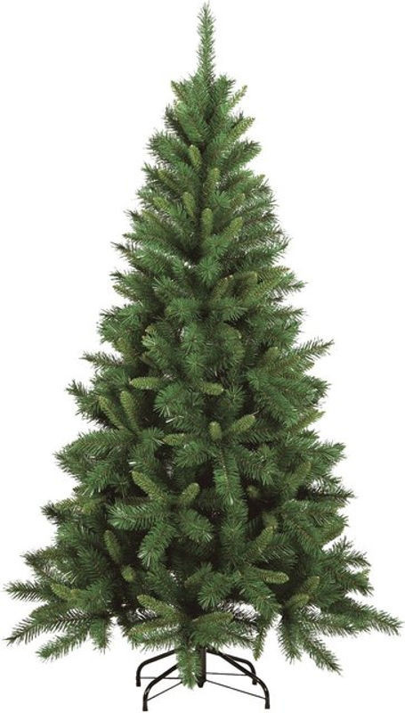 Dmora Weihnachtsbaum Amsterdam, extra dicker Kunstbaum in grüner PVC-Optik mit 475 Ästen, Höhe: 180 cm - Bild 1