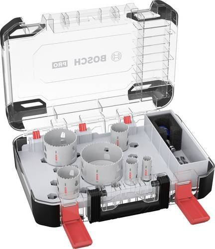Bosch PRO Multi Material PC Plus Lochsägen-Set aus Edelstahl, 9-teilig, Multicolor - Bild 1