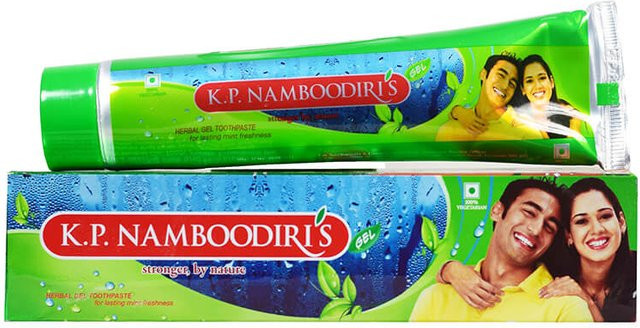 K.P. Namboodiris Blue Kräutergel-Zahnpasta, 150 g - Bild 1