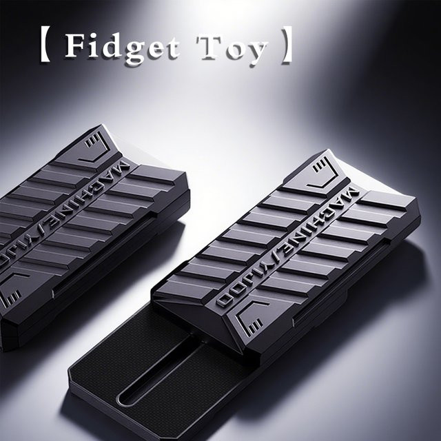 YIJOO Metall-Rotations-Fidget-Slider, Magnetisches Drückspielzeug - Bild 1