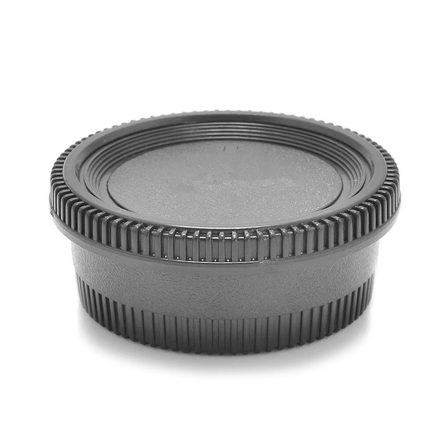 Nikon Kamera-Vorderkörperkappe und Objektiv-Rückdeckel Set für DSLR SLR Modelle D810 D750 D5600 in Schwarz - Bild 2