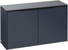 Villeroy & Boch Sideboard Subway 3.0 Wandhängend in Schwarz und Blau, B/T/H: 72,8 x 42,3 x 25,6 cm - Bild 1