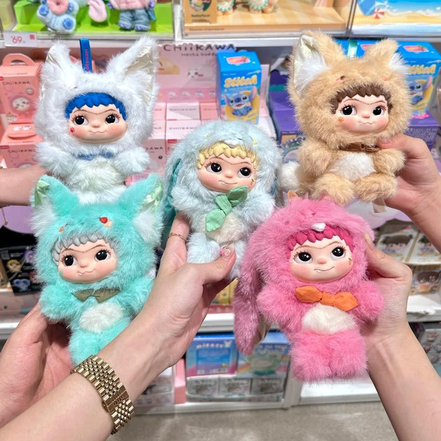 Letsvan Wakuku Geheimnisvolle Blind Box Tasche Fuchs und Hase Plüsch Puppe - Bild 2