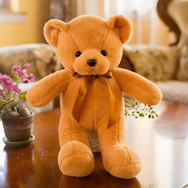 Joyful toys Zehnfarbige Teddybär-Puppe, Plüschtier, Bunt / Mehrfarbig, Braun - Bild 1