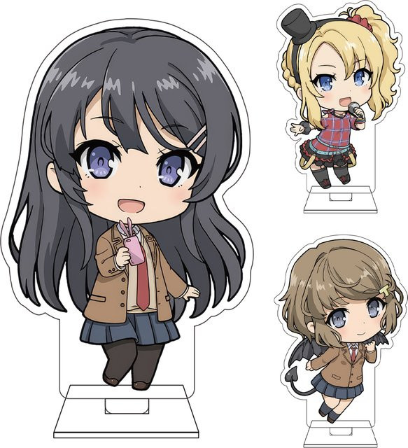 Bandai Rascal Does Not Dream of Bunny Girl Senpai, Makinohara Shoko, Acryl-Figur, Standfigur, 10cm - Bild 1