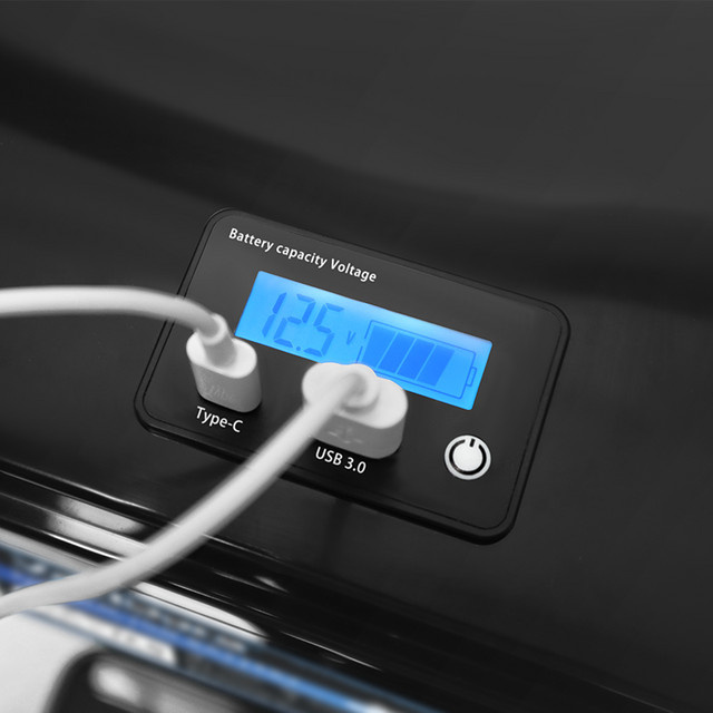 VariCore 12V 80Ah Natrium-Ionen-Batterie mit 6000+ Deep Cycle, BMS für -40 °C und 400A maximalem Entladestrom in Schwarz für Wohnmobile, Solar, Camping und Boote - Bild 1