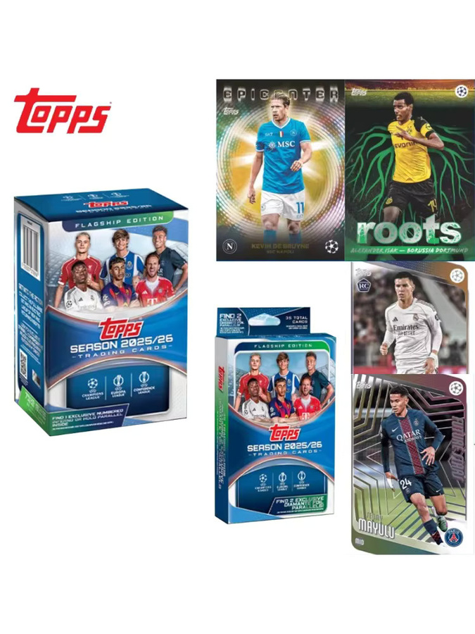 Topps Champions League Messi Yamal Signatur-Kartenserie, Sammelkarte - Bild 4