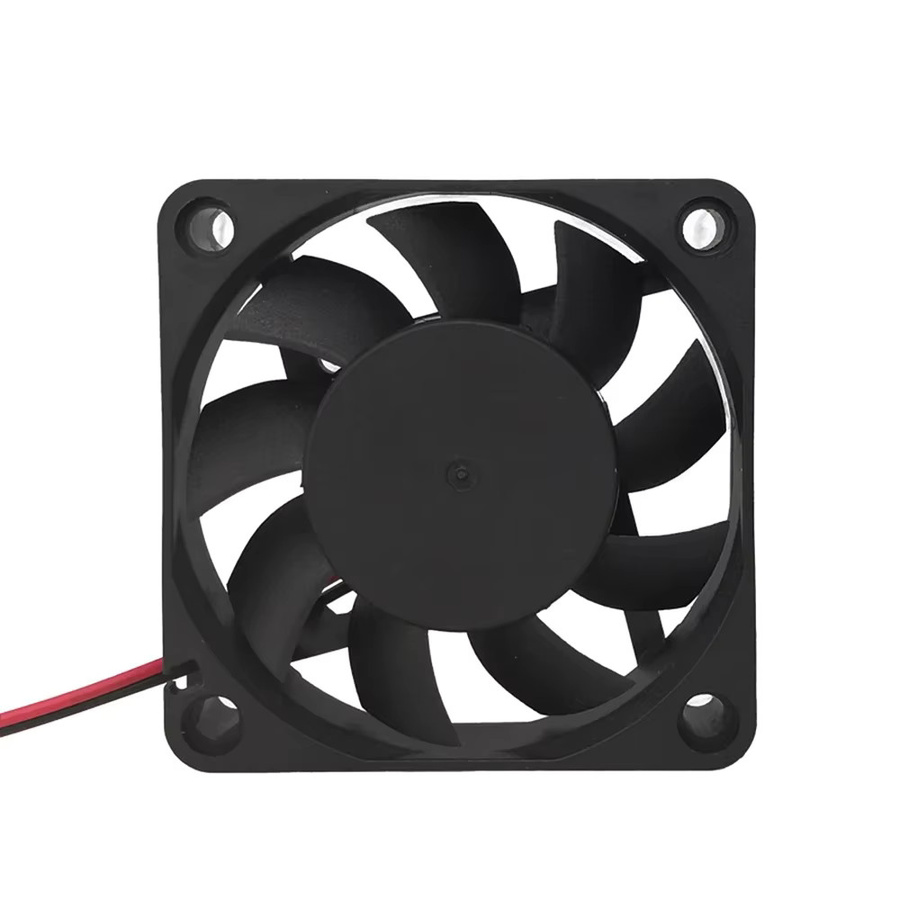 OULLX Lüfter 5010 DC 12 V mit 3-poliger Schnittstelle in Schwarz, B/T/H: 50 x 50 x 10 mm - Bild 2