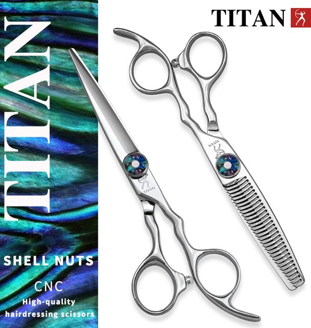TITAN Ausdünnungsschere, 6 Zoll - Bild 1