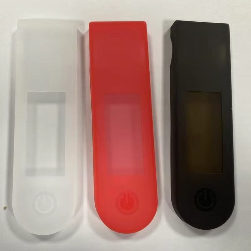 Wasserdichte Silikon-Schutzhülle für das Xiaomi Electric Scooter 4 Armaturenbrett in Schwarz oder Weiß - Bild 4