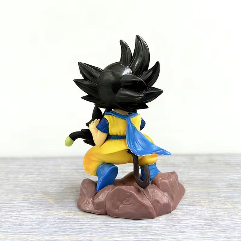 Bandai Dragon Ball Z Anime Figur Goku Sammelmodell aus Kunststoff, mehrfarbig, Höhe: 8,5 cm - Bild 4
