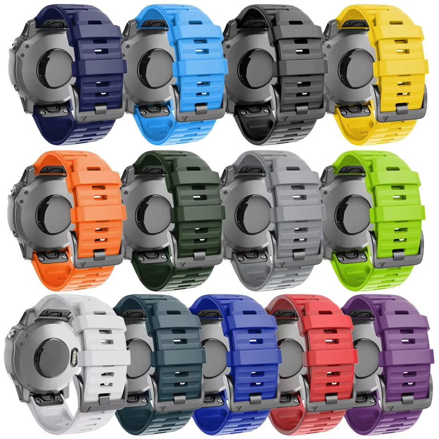 Uhrenarmband Silikon, Sport QuickFit, Unisex, Bunt - Bild 2