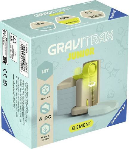 Ravensburger GraviTrax Junior Element Lift Kugelbahn ab 3 Jahren - Bild 1