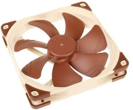 Noctua NF-A14 ULN Gehäuselüfter Braun und Beige B/H/T: 140 x 140 x 25 mm - Bild 2