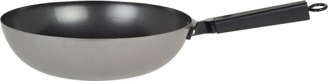 GSW Wokpfanne Mandarin aus Carbonstahl, Grau, Durchmesser: 30 cm - Bild 1