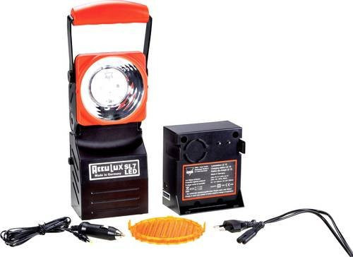 AccuLux LED Arbeitsleuchte SL 7 in Schwarz mit 200lm und Akkubetrieb - Bild 1