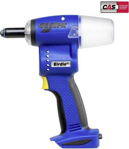 Gesipa Akku-Blindnietsetzgerät Birdie in Blau ohne Akku und Ladegerät in L-Boxx - Bild 1
