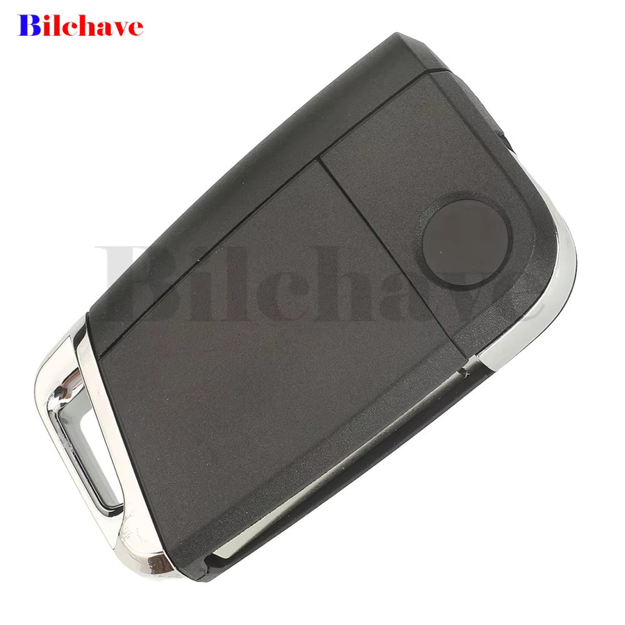 Jingyuqin Original Autoschlüssel Fernbedienung 434MHz MQB49/5C Chip für VW Volkswagen POLO 2017-21 mit HU162t Klinge in Schwarz - Bild 3