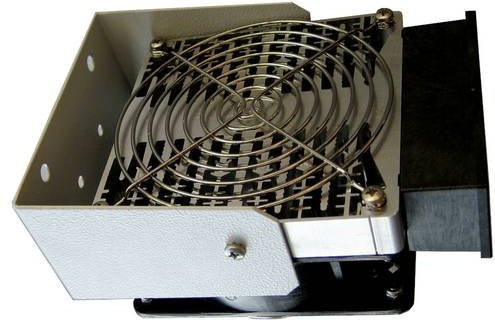 RO/SE LM-Heizungen Gebläseheizung für Schaltschränke IP54, 230 V/AC, max. 250 W, Farbe: Silber, B/T/H: 150 x 120 x 70 mm - Bild 1