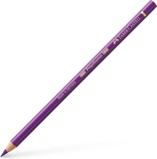 Faber Castell Polychromos Profi-Farbstift in Manganviolett mit hoher Pigmentierung - Bild 1