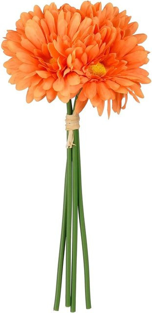 Mica Decorations Margerite Bund Orange Höhe: 28 cm - Bild 1