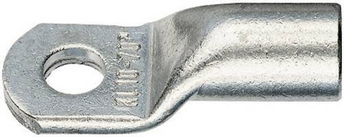Klauke Rohrkabelschuh 4R6 180 Grad M6 25 mm2 Silber Loch-Ø: 6.5 mm - Bild 1