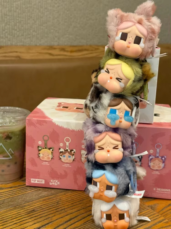 POP MART Crybaby, Plüsch-Actionfiguren, Einzelfigur - Bild 2