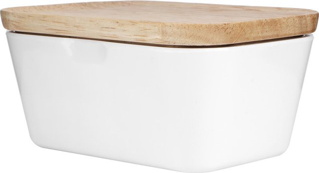 Multifunktionale Butterdose mfySpace mit Butterstreichmesser, beige, 250 ml - Bild 1