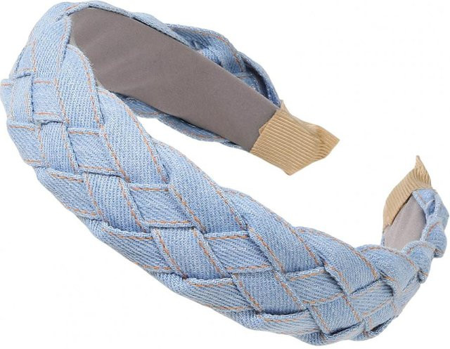 Binchi Keji Travel Stirnband Denim, Knoten-Design, Damen, gray - Bild 1