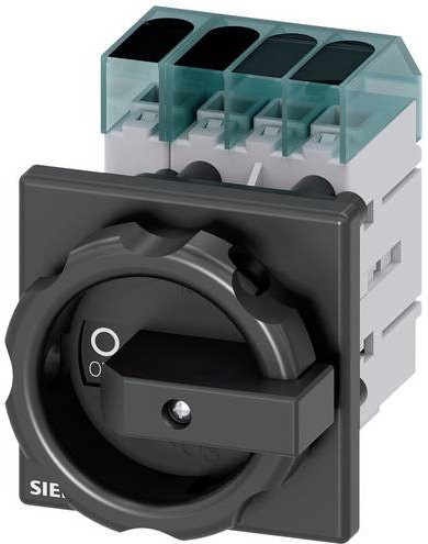 Siemens Lasttrennschalter Schwarz 4polig 63A 16mm² 690 V/AC 3LD34540TL51 - Bild 1