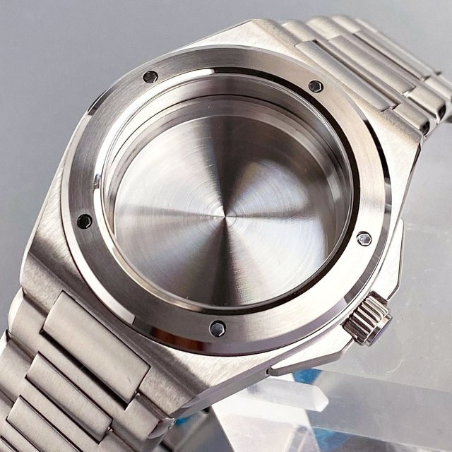 tandorio Uhrenarmband Edelstahl, Silber, Herren - Bild 1
