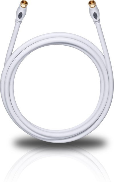 Oehlbach Transmission Plus S 750 SK Satellitenkabel, weiß, Länge: 7,50 m - Bild 1