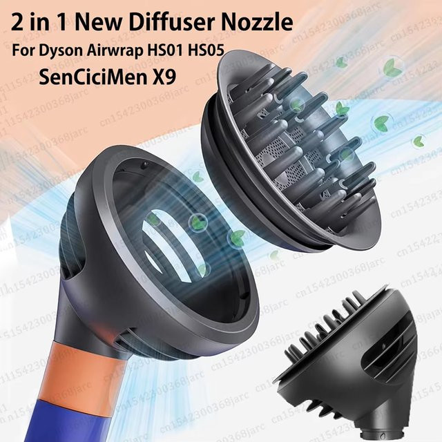 Dyson Diffusor Düse Haar Styler, Grau - Bild 1