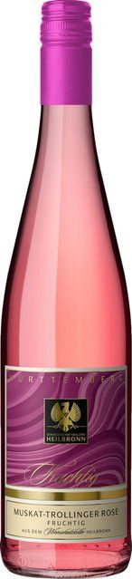 Genossenschaftskellerei Heilbronn Roséwein Trollinger & Muskateller, Württemberg, 2024, trocken, 0,75 l - Bild 1