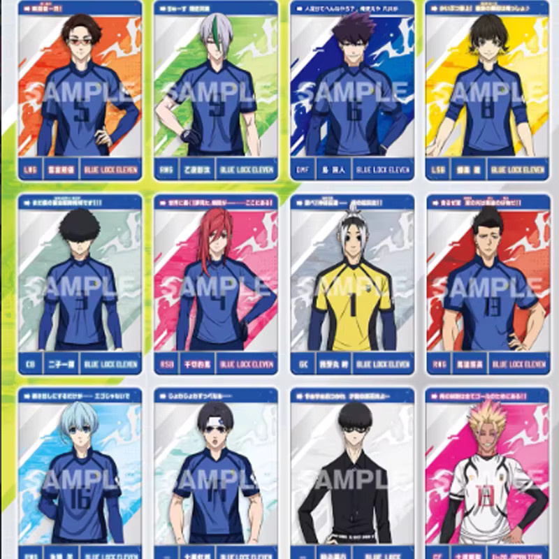 Bandai Blue Lock Anime-Sammelkarten Vol.2, Japanische Version - Bild 5