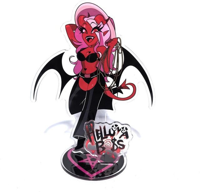 Yiran toy 1 Hazbin Hotel Helluva Boss Vaggie Acrylfigur Aufsteller 15cm - Bild 1